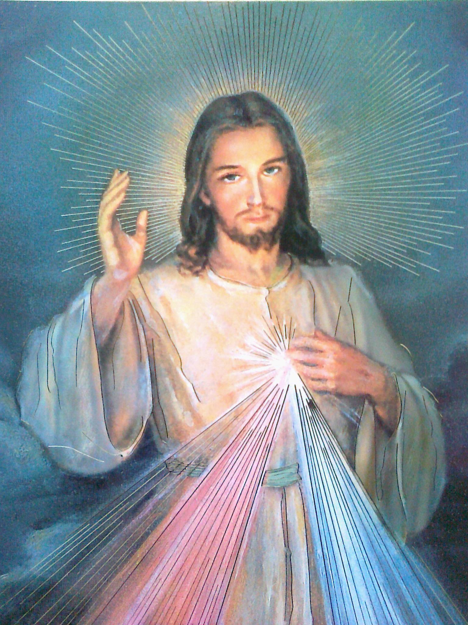 Immagine Di Gesù Misericordioso Da Stampare Coronilla de la Divina Misericordia - La Luz de Maria
