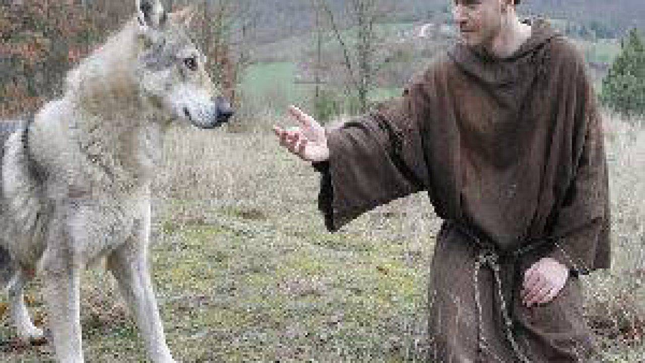 San Francisco de Asís y el lobo de Gubbio