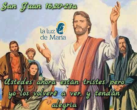Evangelio según San Juan 16,20-23a.