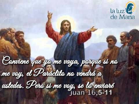 Evangelio según San Juan 16,5-11.