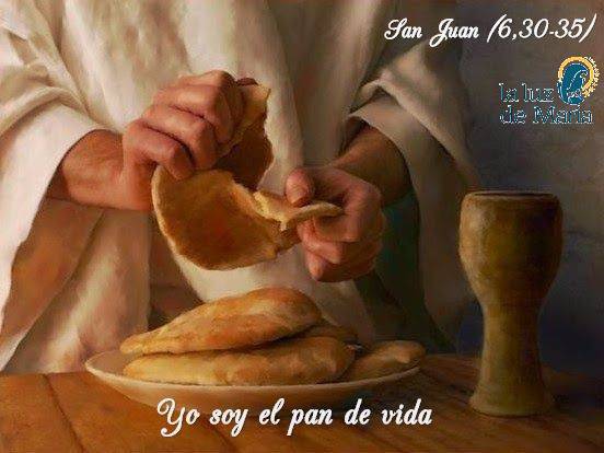 Evangelio según San Juan (6,30-35):
