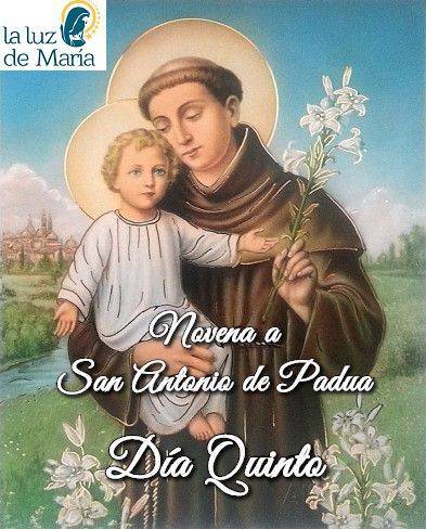 Novena a San Antonio de Padua (Día Quinto)