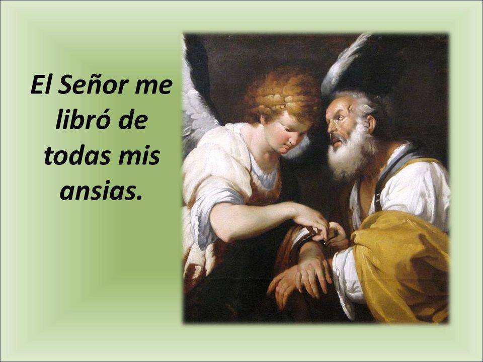 El Señor me libró de todas mis ansias