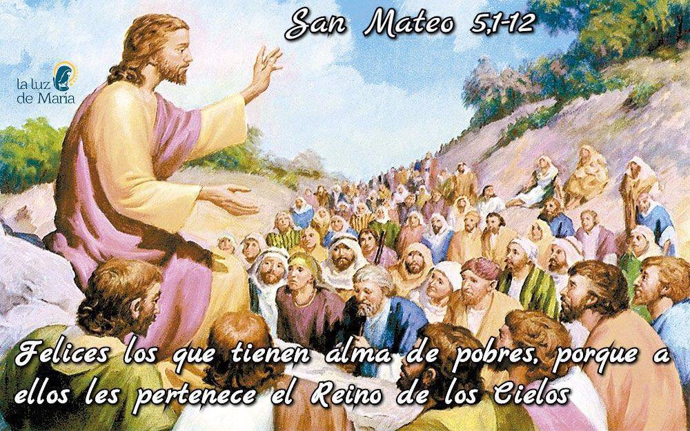 Evangelio según San Mateo 5,1-12.