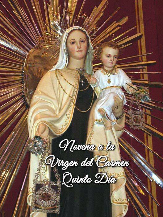 Novena a la Virgen del Carmen (Quinto Día)