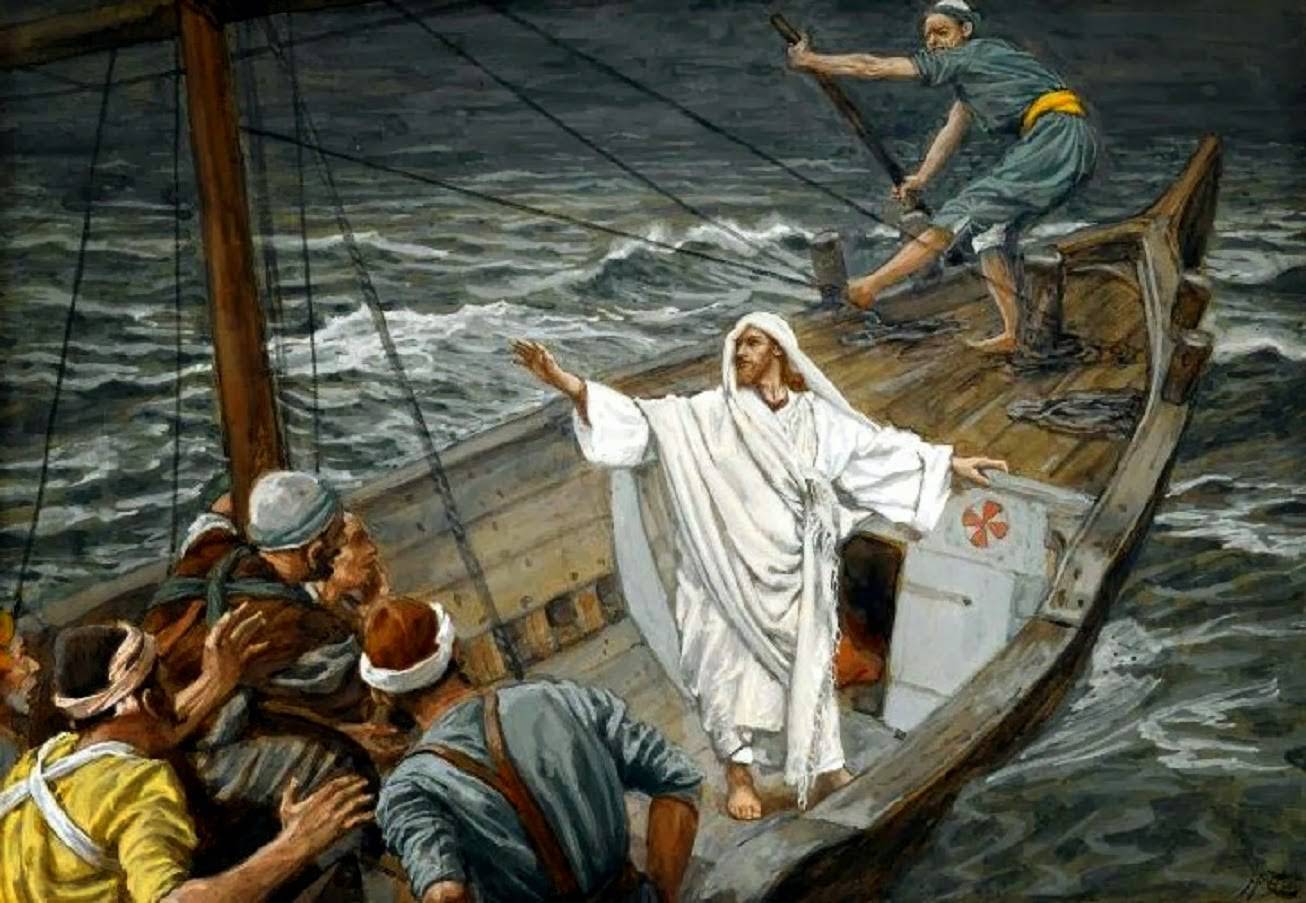 Evangelio según San Mateo 8,23-27. 