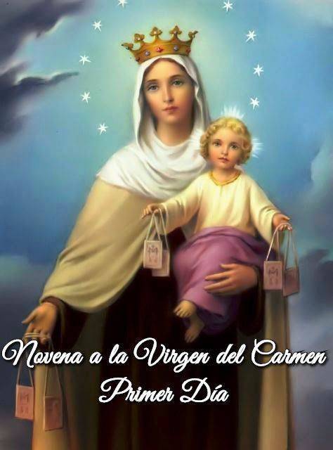 Novena a la Virgen del Carmen (Primer Día)
