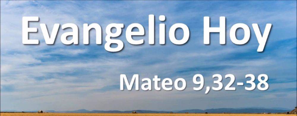 Evangelio según San Mateo 9,32-38. 