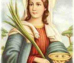 Oración a santa Lucía, protectora de los ojos y de la vista