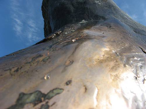 Medjugorje: Lagrima la estatua de Cristo resucitado