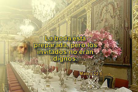 Evangelio según San Mateo 22,1-14. 