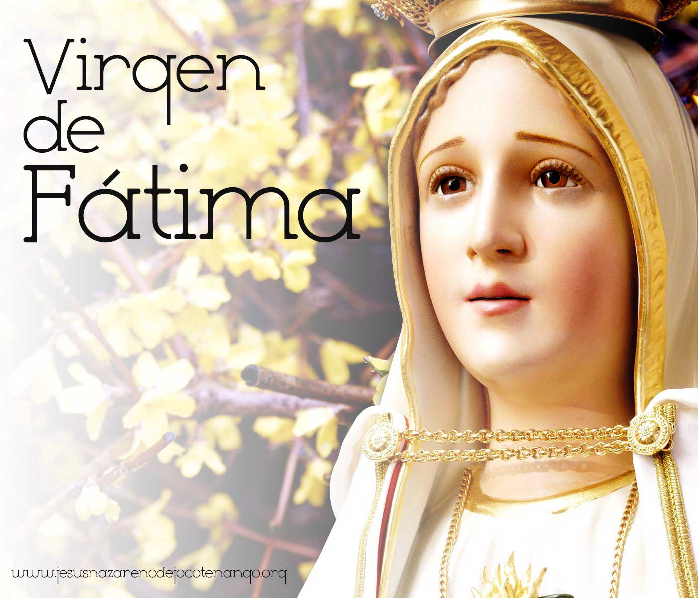 Novena a la Virgen de Fátima 