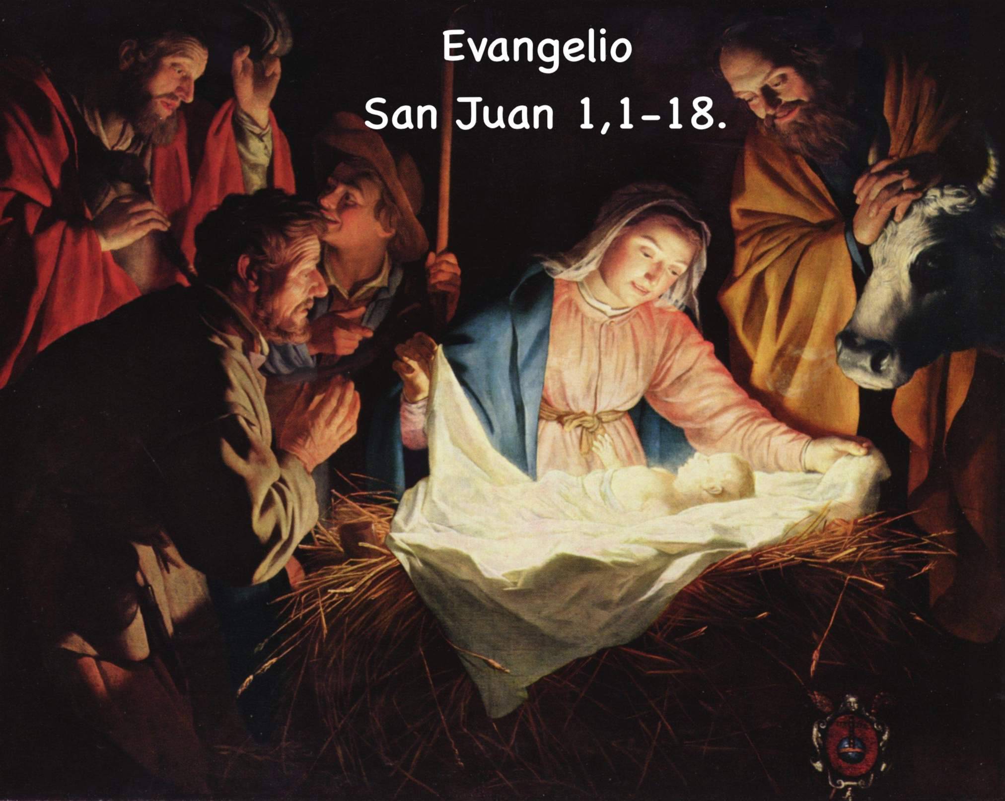 Evangelio según San Juan 1,1-18.