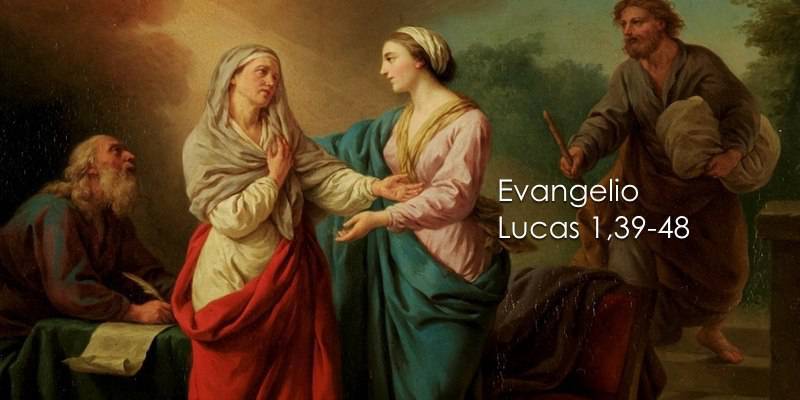 Evangelio según San Lucas 1,39-48.