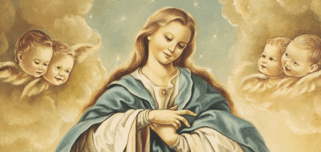 la Virgen Inmaculada