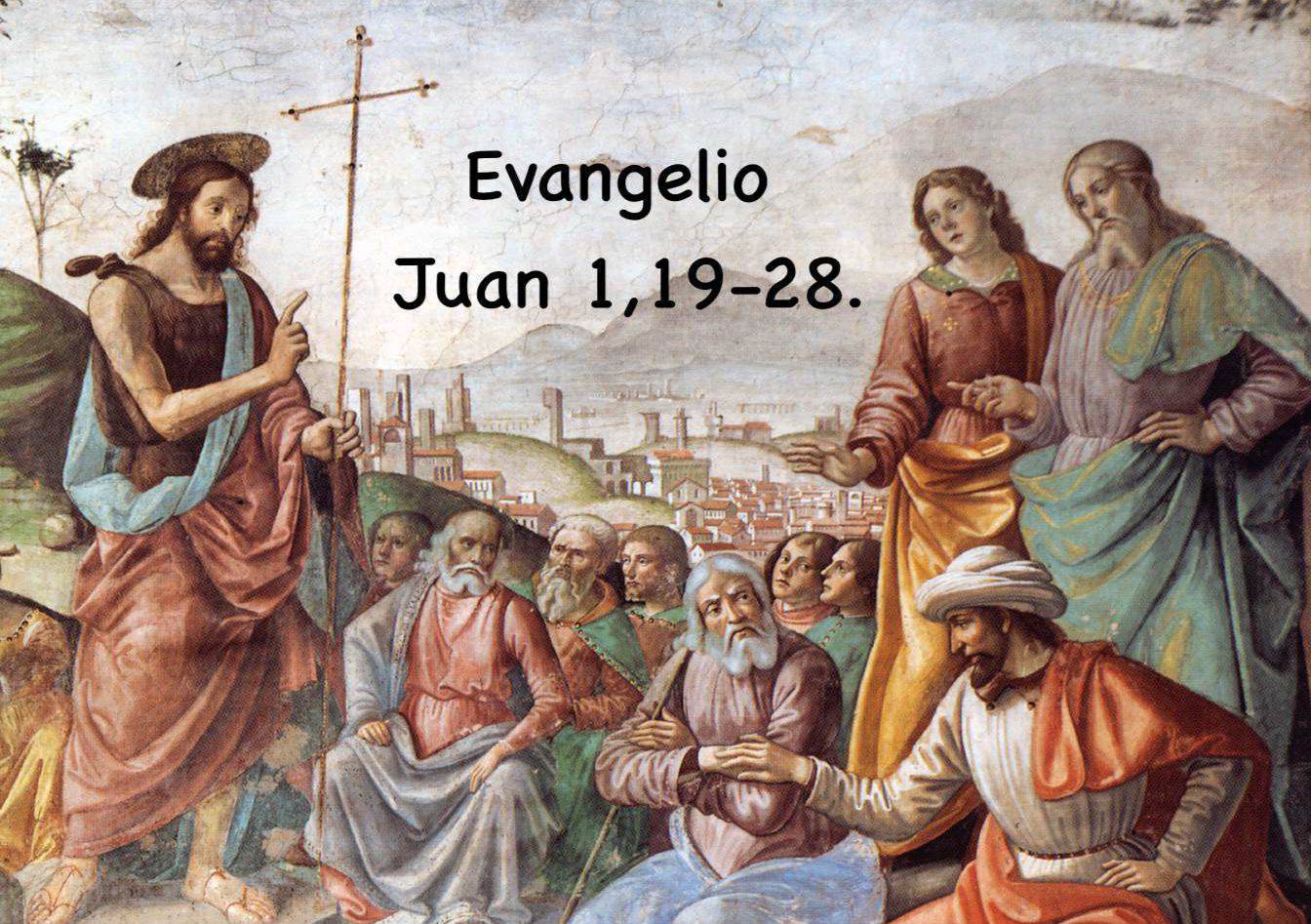 Evangelio según San Juan 1,19-28.