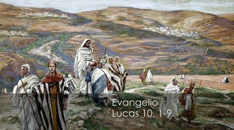 Evangelio según San Lucas 10,1-9.