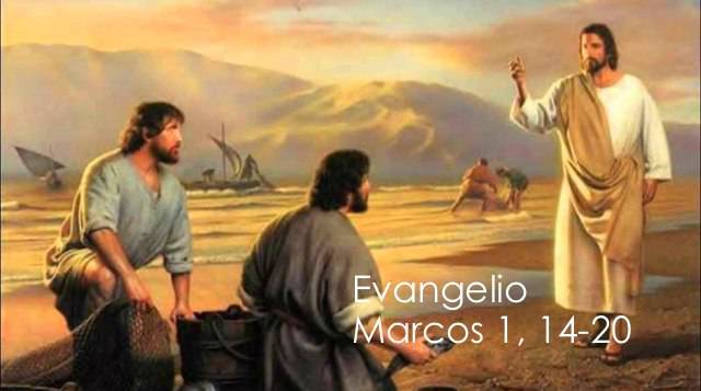 Evangelio según San Marcos 1,14-20.