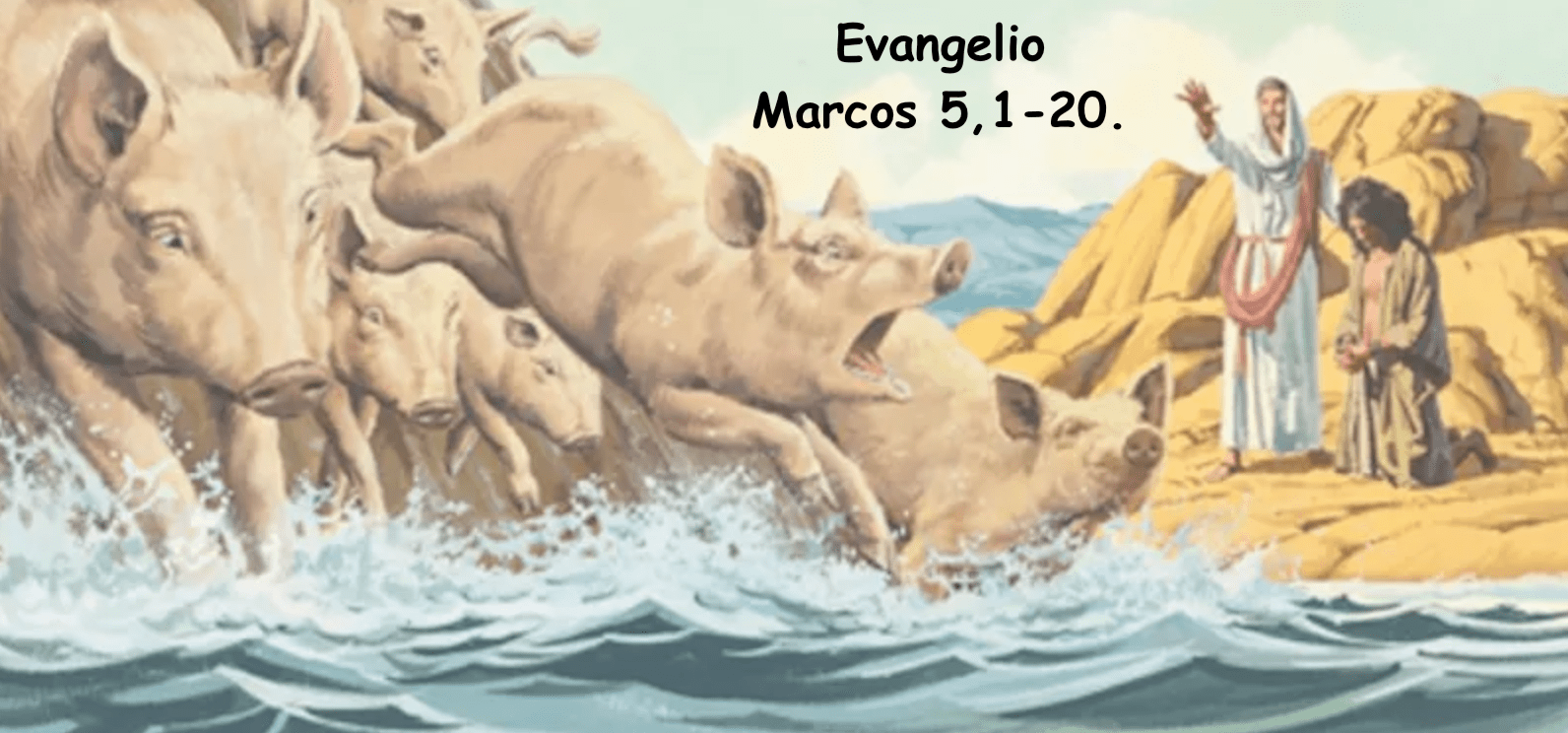 Evangelio según San Marcos 5,1-20.