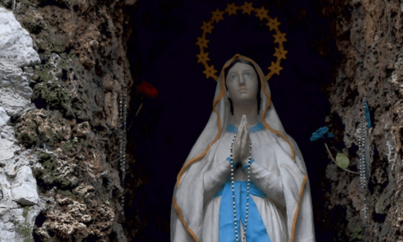 Virgen de Lourdes