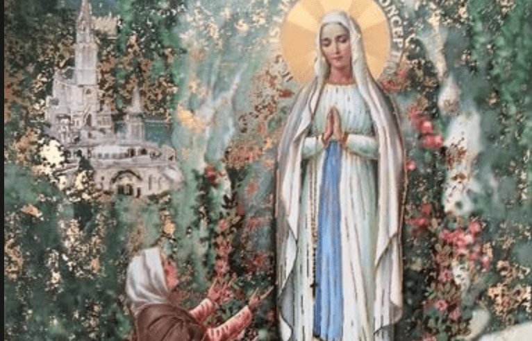 Virgen de Lourdes