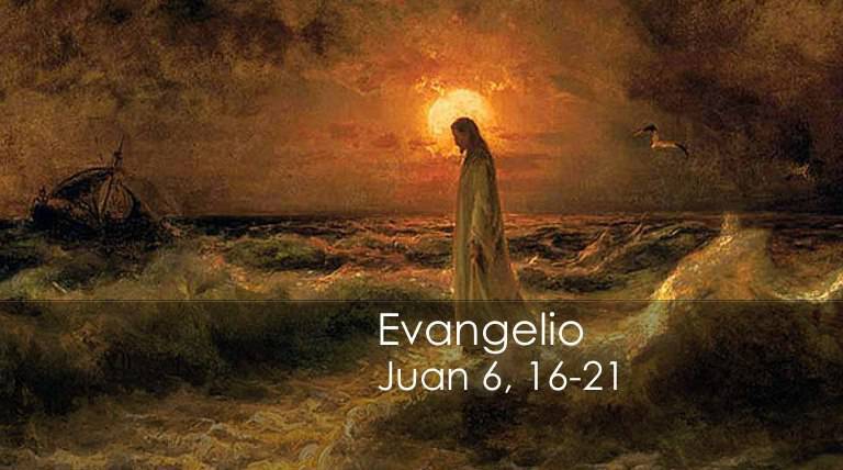 Evangelio según San Juan 6,16-21.