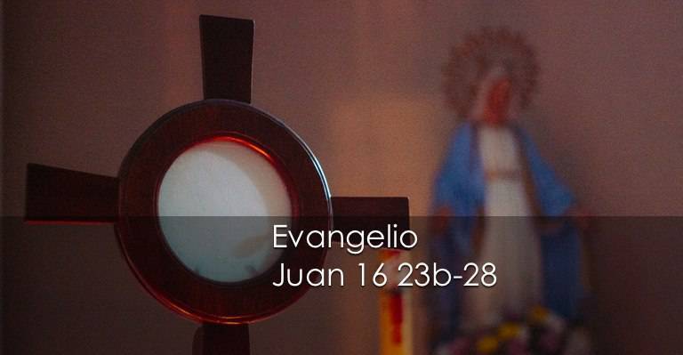 Evangelio según San Juan 16,23b-28. 