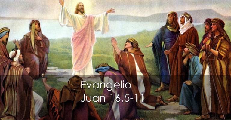 Evangelio según San Juan 16,5-11. 