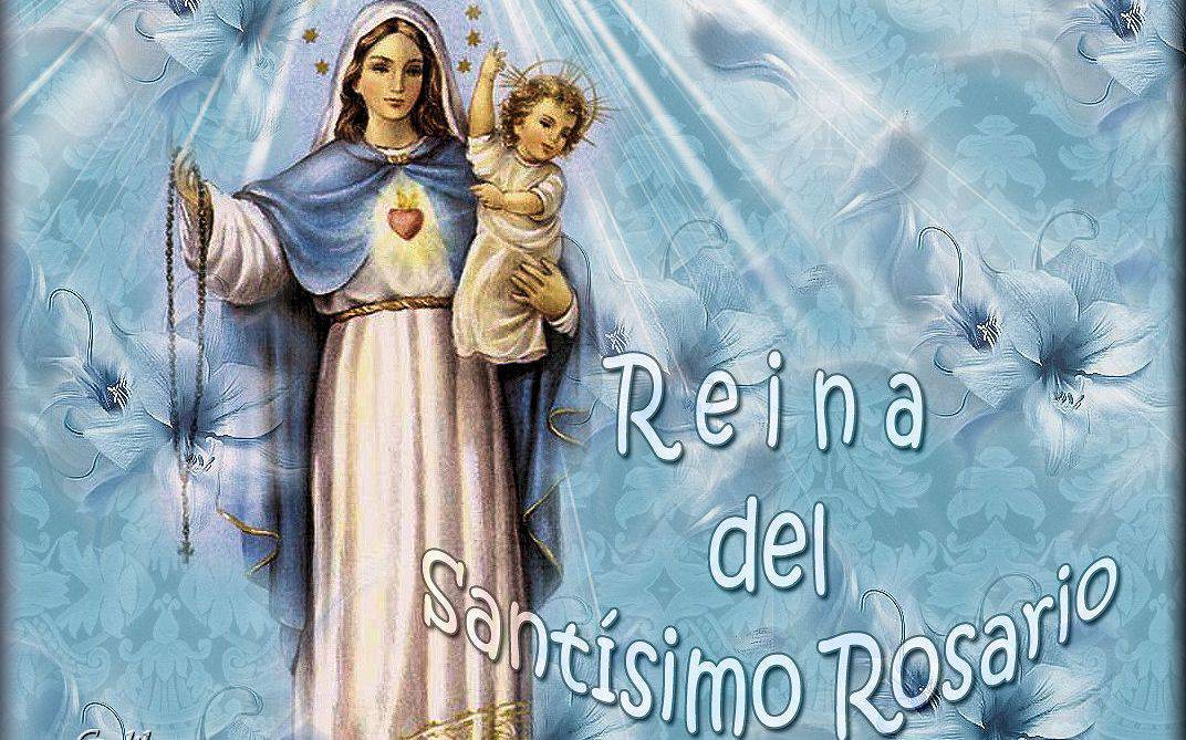 Flor del 29 de mayo: María, Reina del Santísimo Rosario