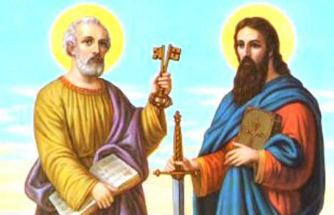 san Pedro y san Pablo