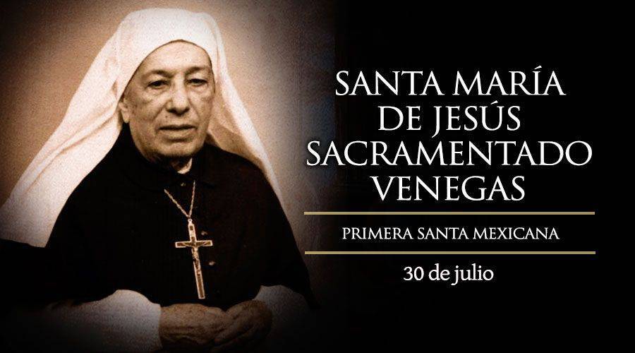Santa María de Jesús Sacramentado