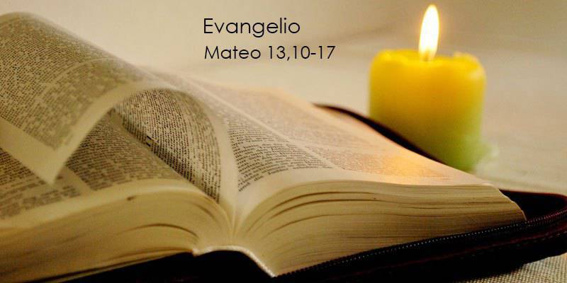 Evangelio según San Mateo 13,10-17