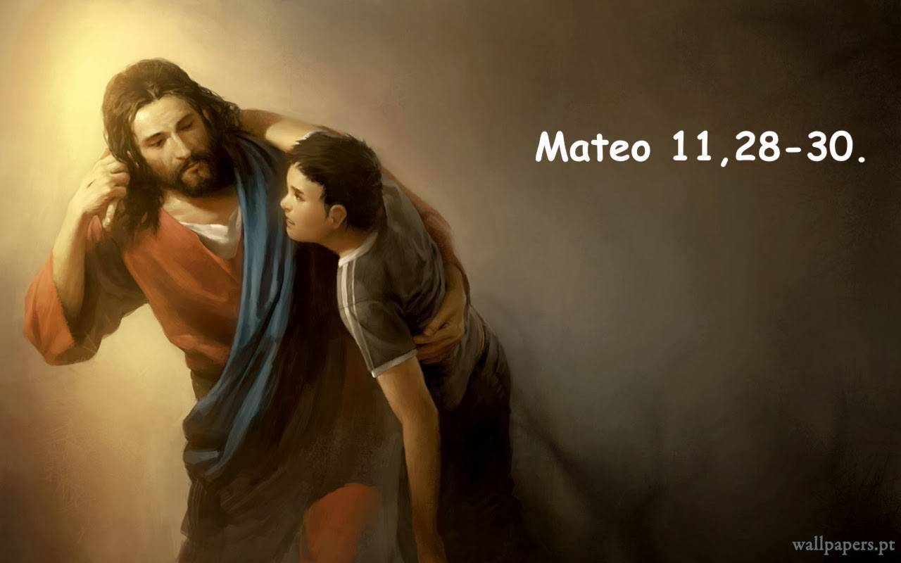 Evangelio según San Mateo 11,28-30.