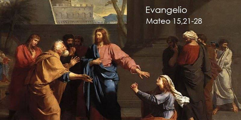 Evangelio según San Mateo 15,21-28