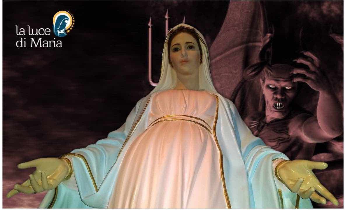 Oración a María contra las influencias diabólicas