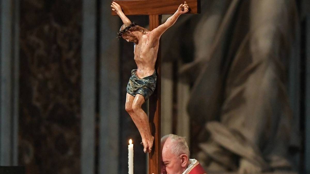 Jesus Cruz Papa Francisco