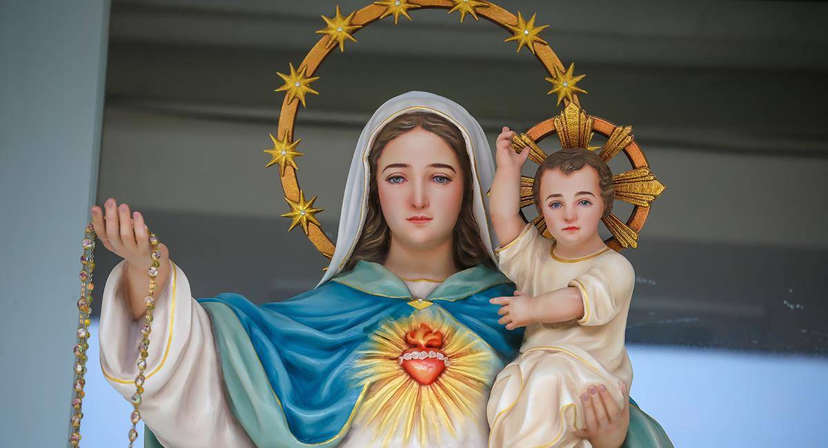 Virgen del Rosario oración