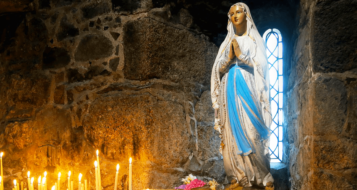 Virgen de Lourdes