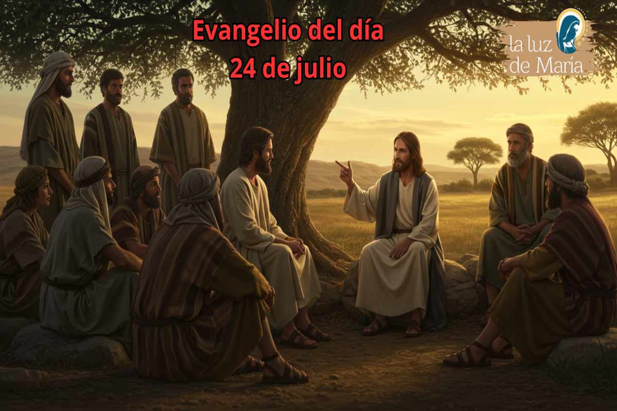 Evangelio del día 24 de julio
