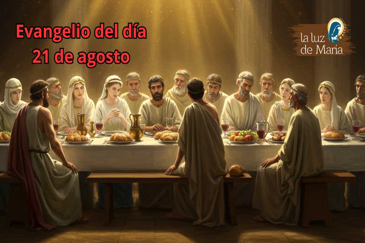 Evangelio del día 21 de agosto