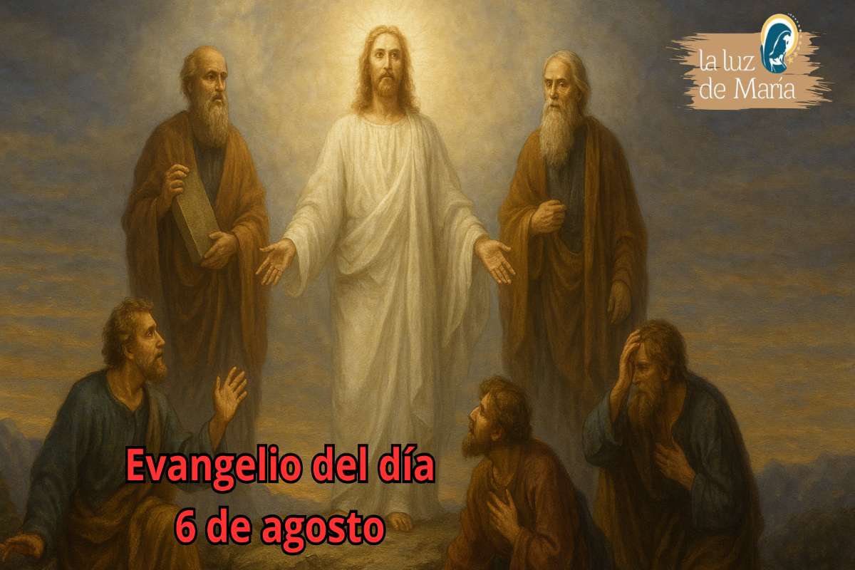 Evangelio del día 6 de agosto