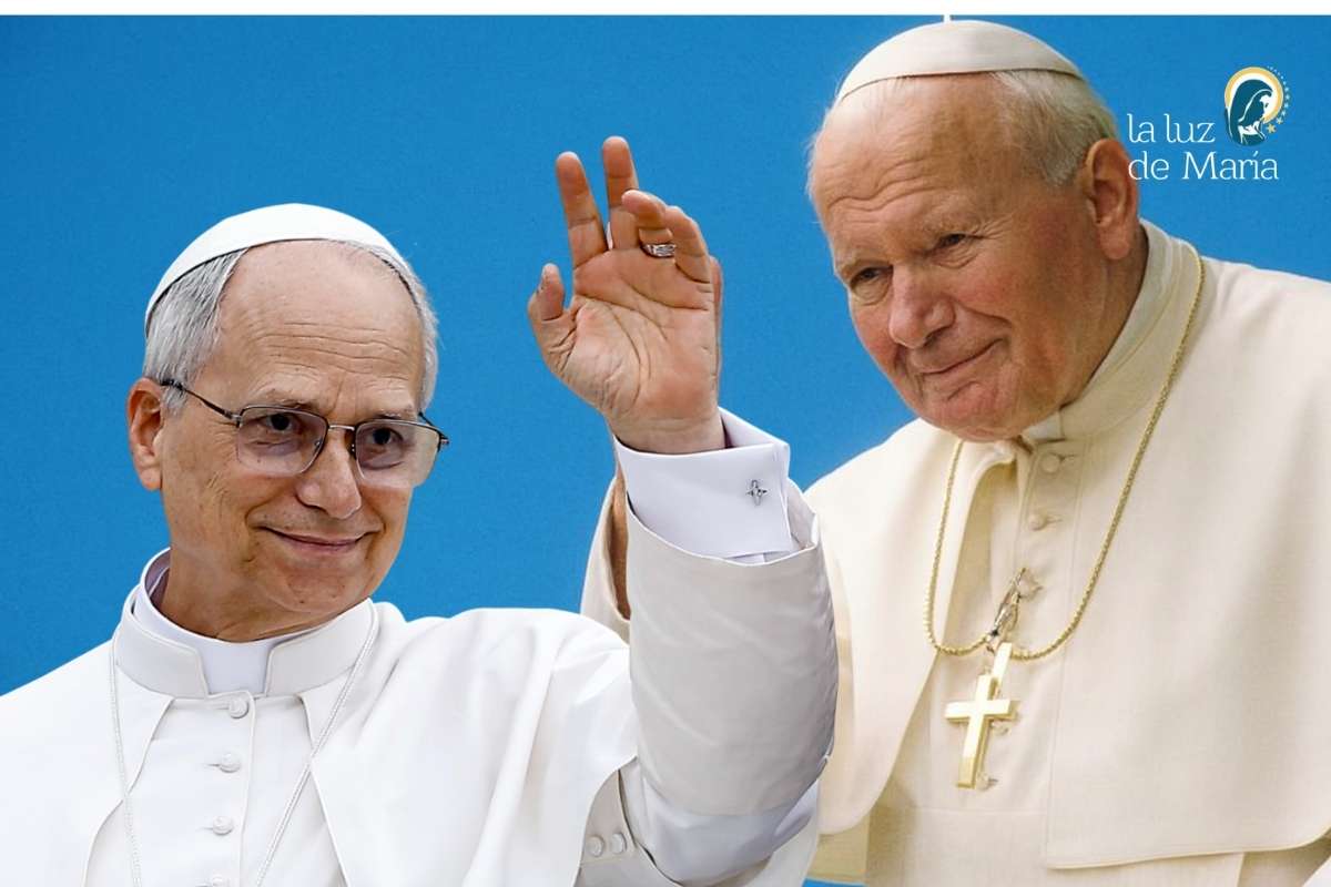 León XIV y Juan Pablo II