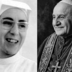 Juan XXIII y sor Caterina Capitani
