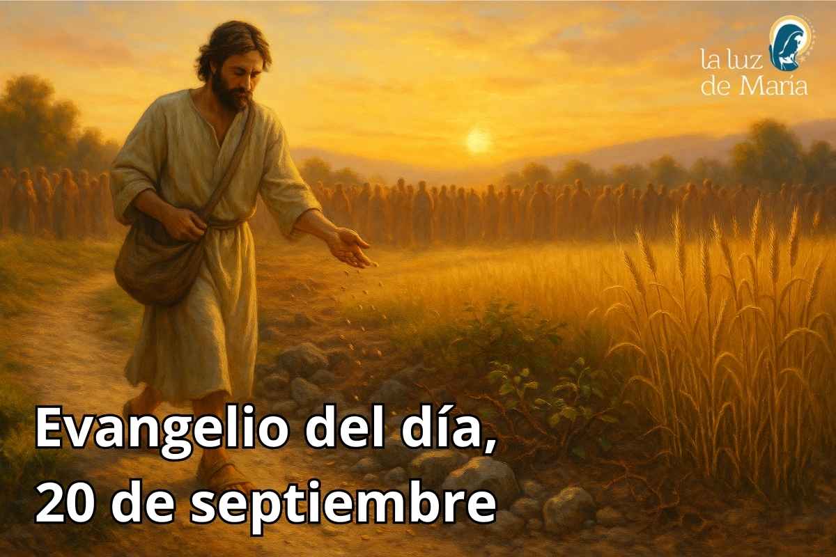 Evangelio del día, 20 de septiembre