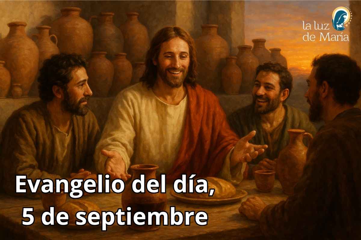 Evangelio del día, 5 de septiembre