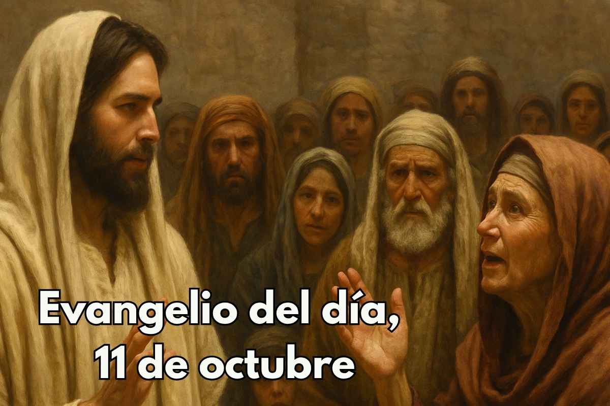 Evangelio del día, 11 de octubre