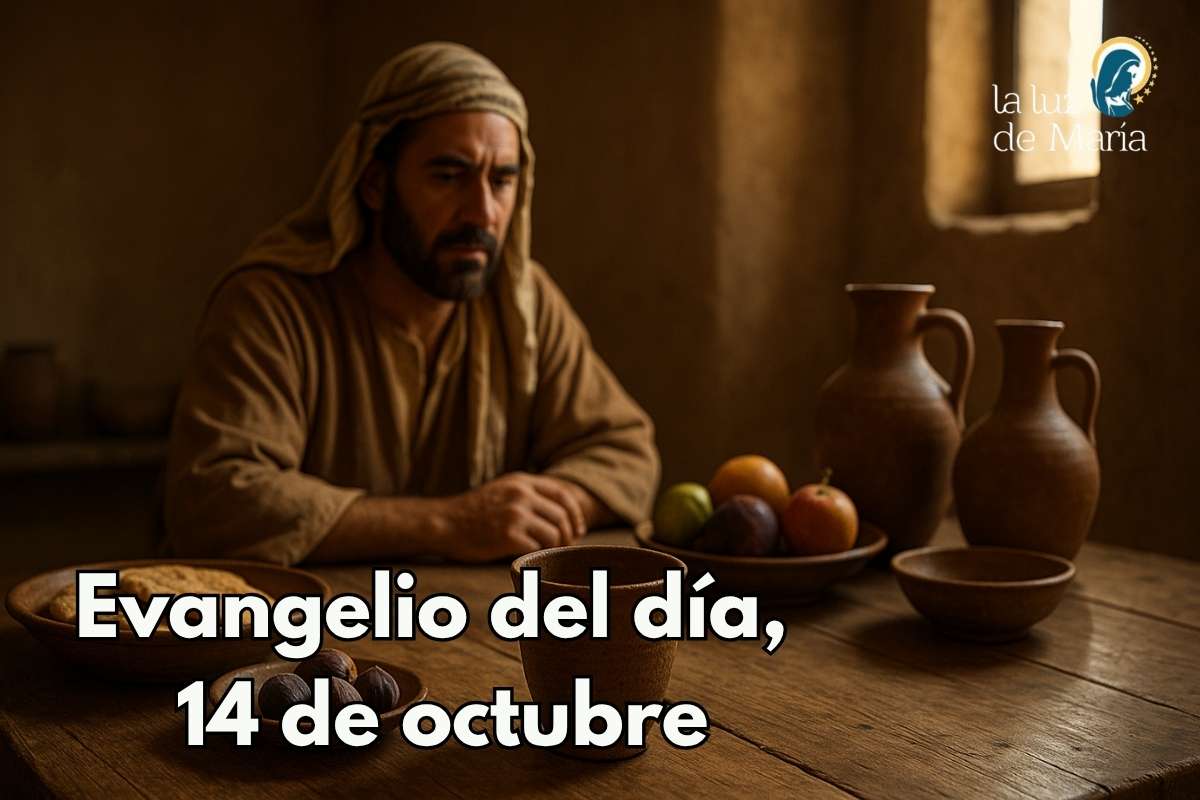 Evangelio del día, 14 de octubre