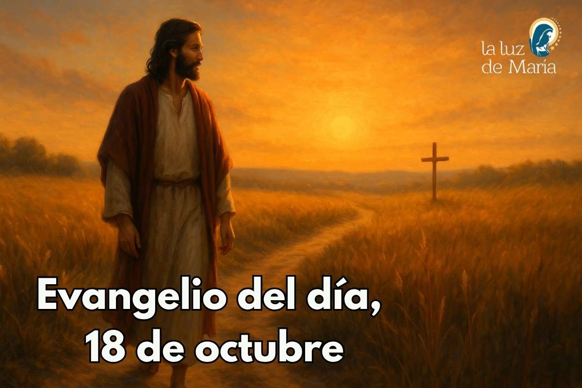Evangelio del día, 18 de octubre