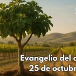 Evangelio del día, 25 de octubre
