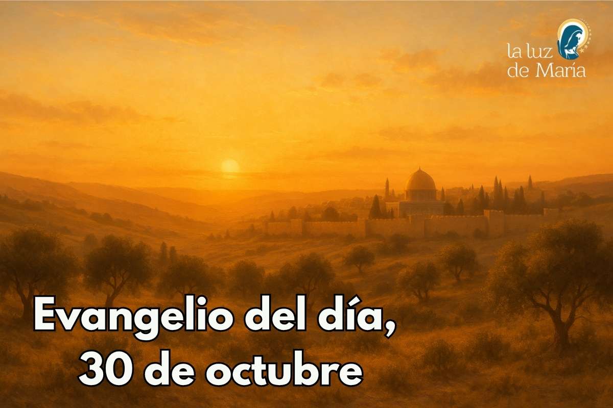 Evangelio del día, 30 de octubre